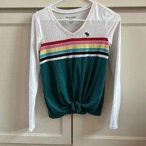 colorful long sleeve | youth 13/14 | Abercrombie Kids
